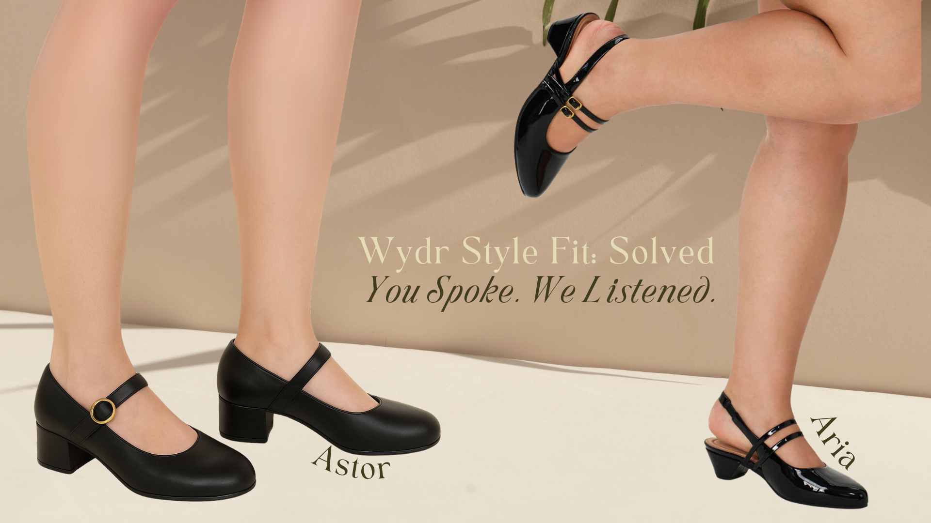 Wydr Style Fit Solved Series: Mary Janes