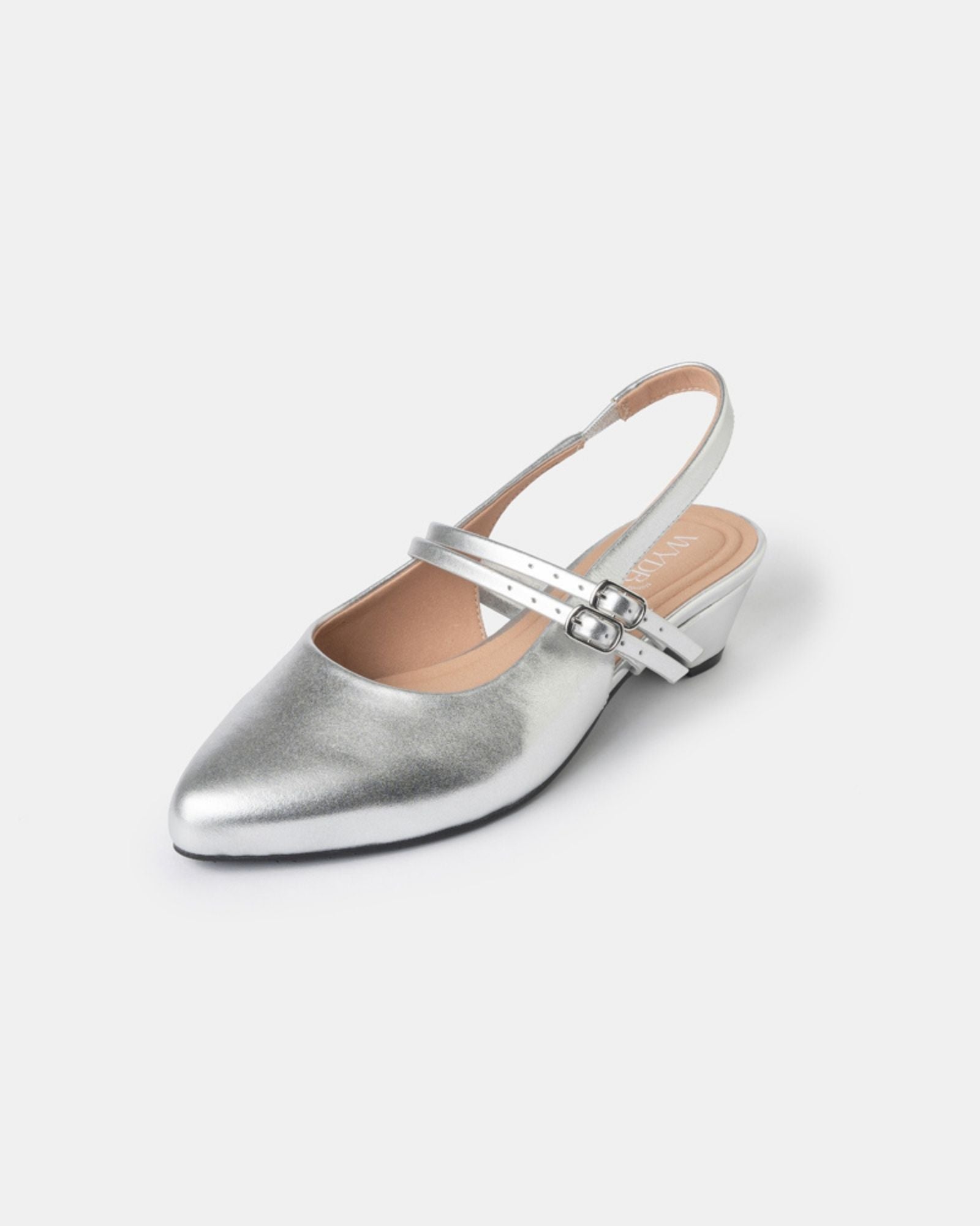 Aria Double Strap Pointy Toe Mary Jane