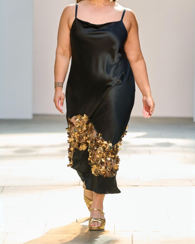 Darcy Pleated Platform Sandals