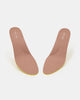 Tan insoles for wide toe box shoes