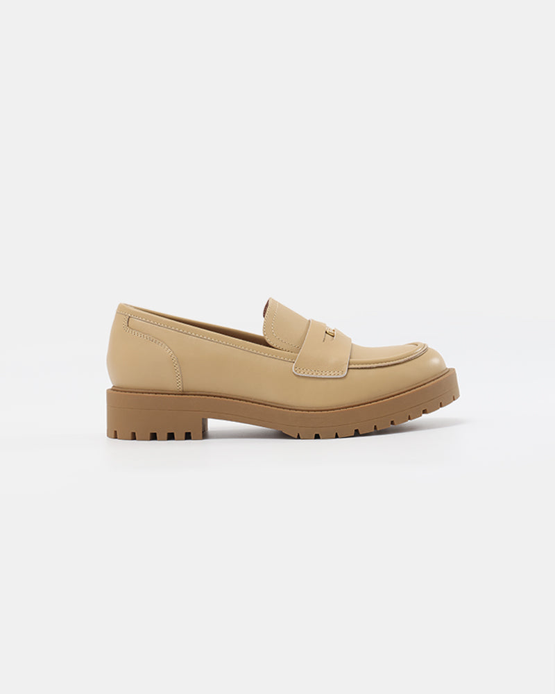 Sam Lucky Penny Leather Loafers