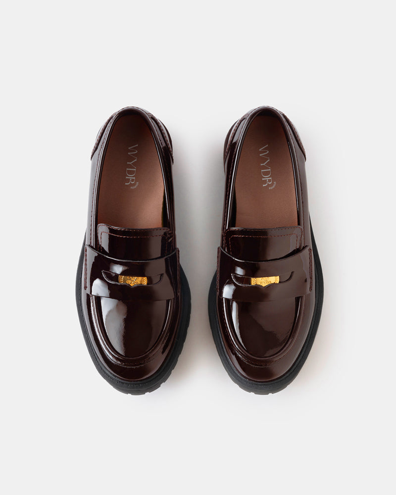 Sam Lucky Penny Leather Loafers