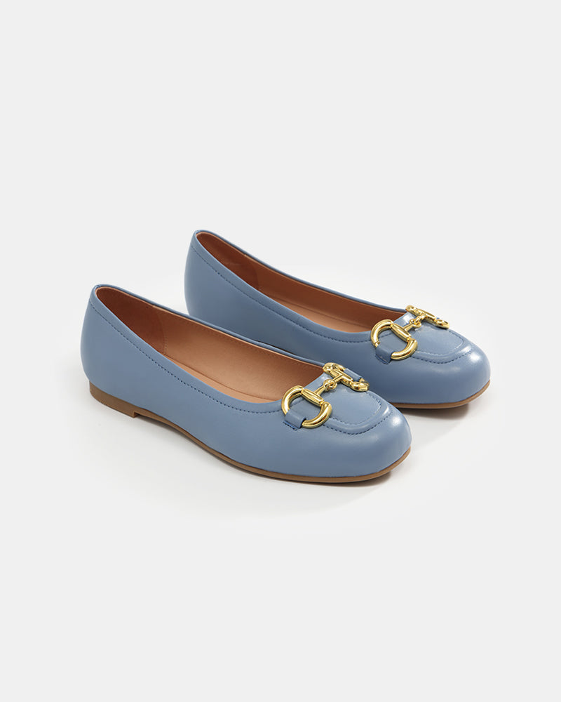 Skylar Metal Applique Ballet Flats