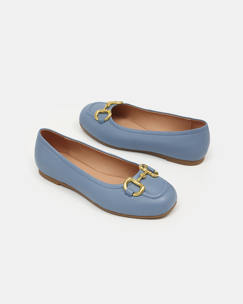 Skylar Metal Applique Ballet Flats