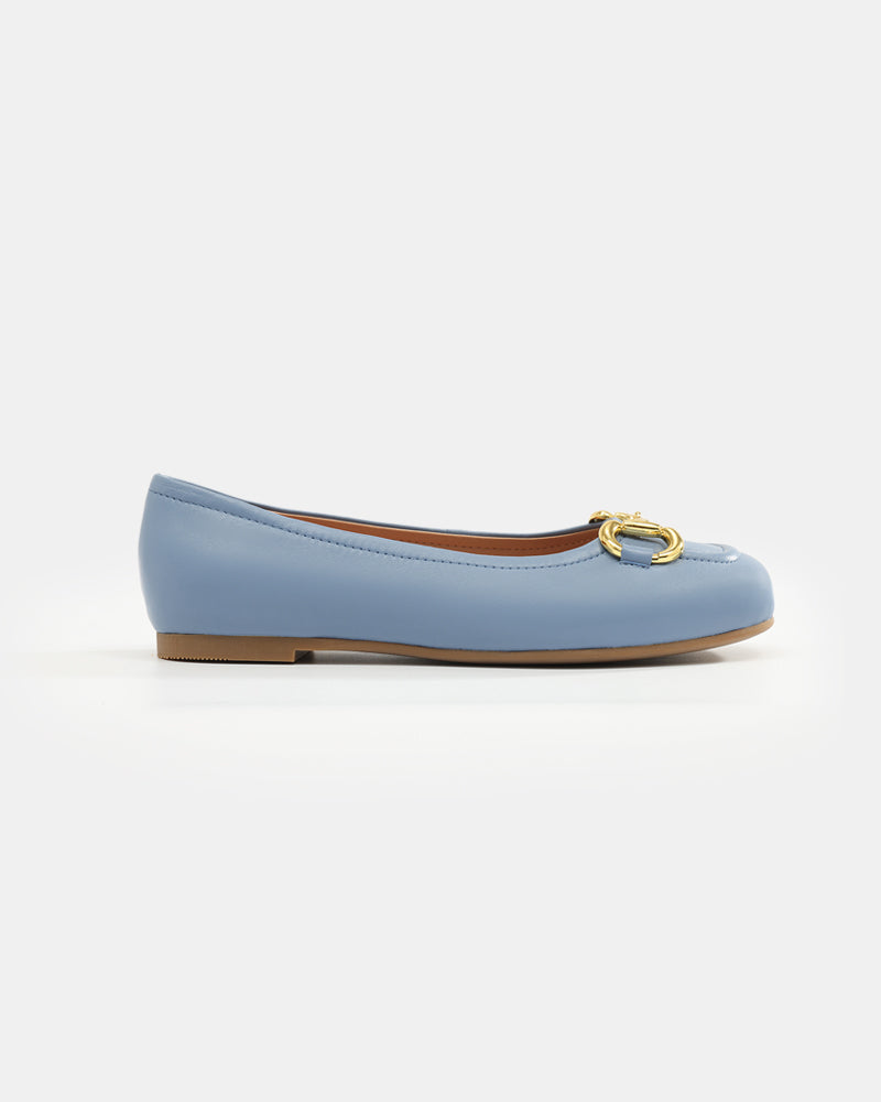 Skylar Metal Applique Ballet Flats