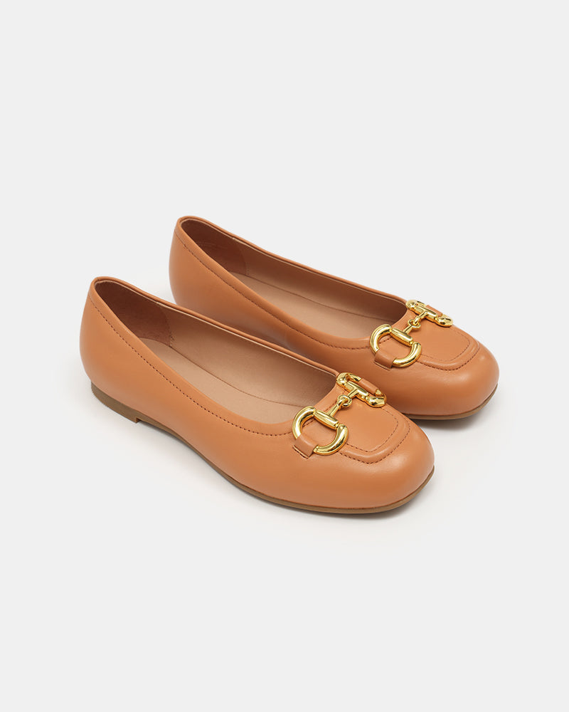 Skylar Metal Applique Ballet Flats