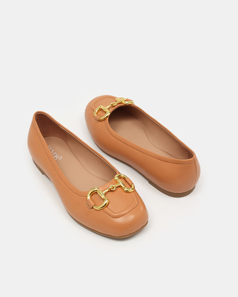 Skylar Metal Applique Ballet Flats