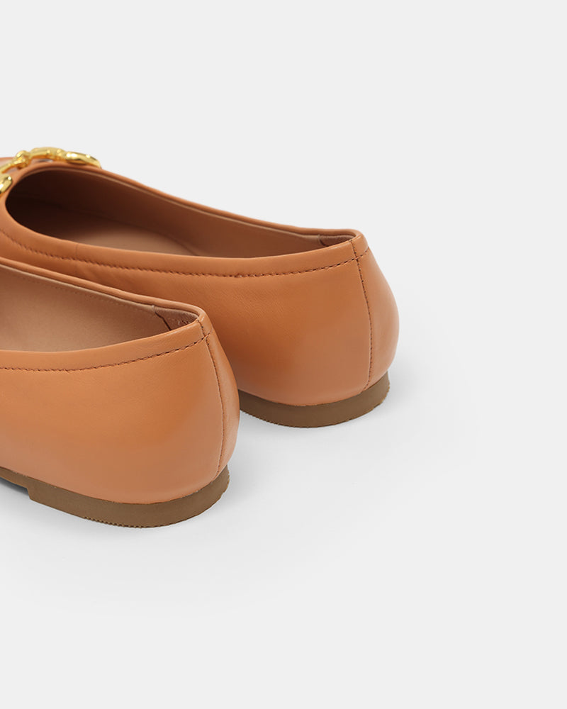 Skylar Metal Applique Ballet Flats