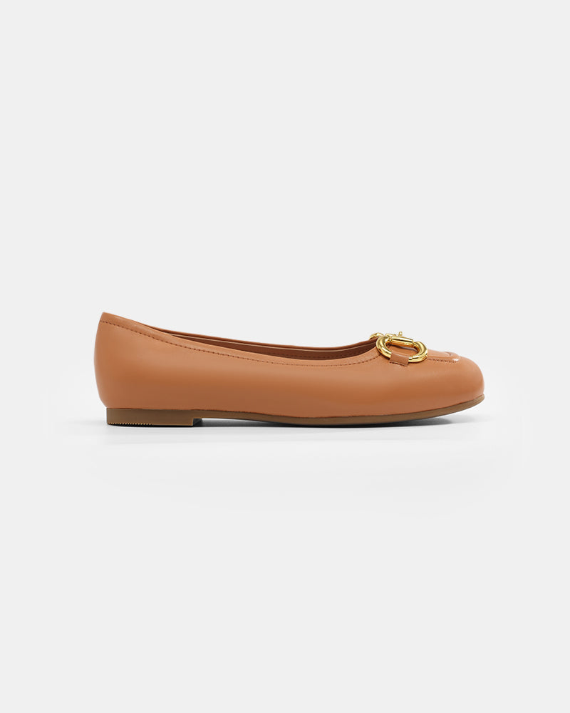 Skylar Metal Applique Ballet Flats