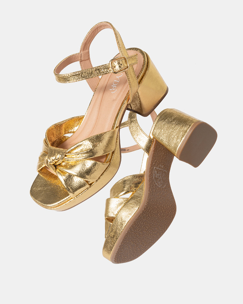 Daisy Vegan Platform Heels