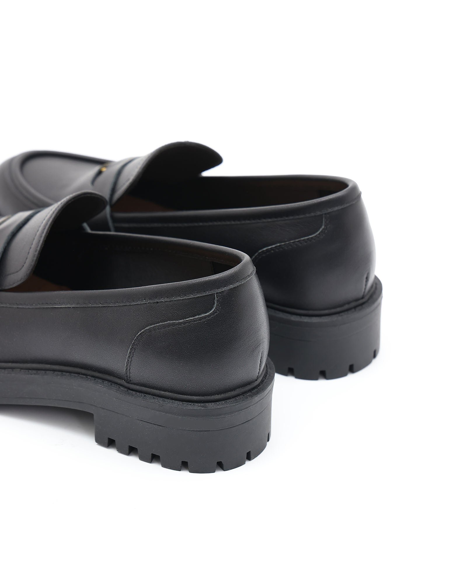 Sam Lucky Penny Leather Loafers