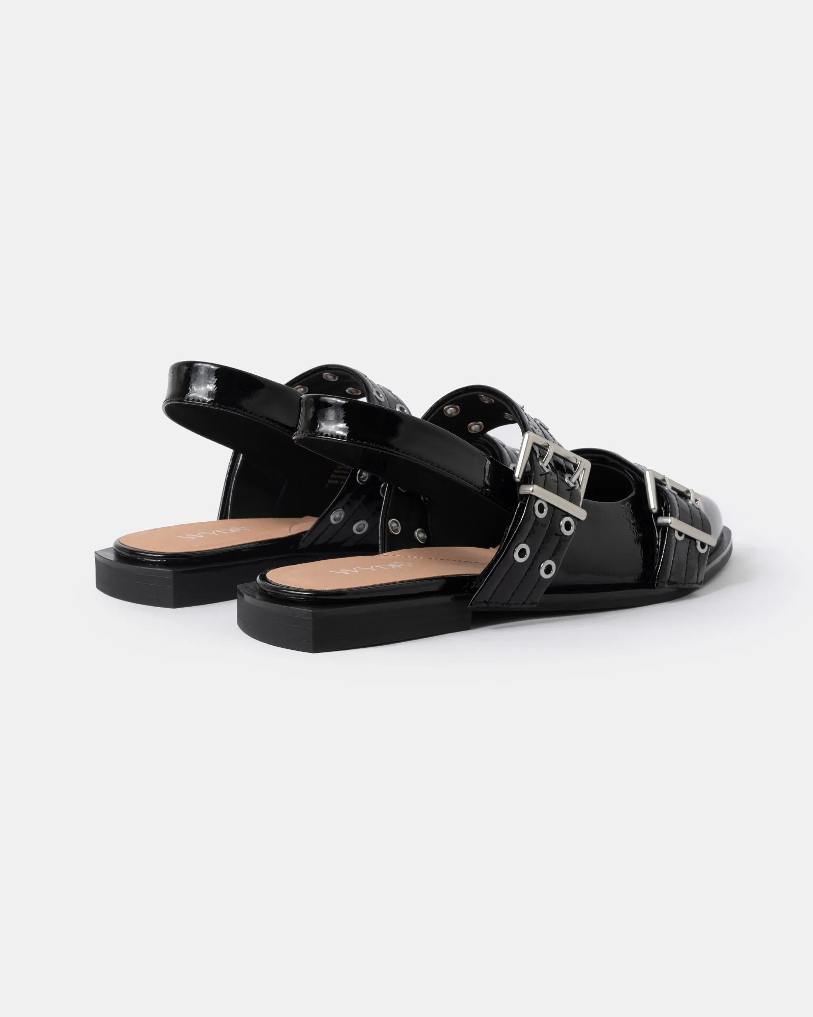 Blondie Pointy Toe Flat Slingback Mary Jane