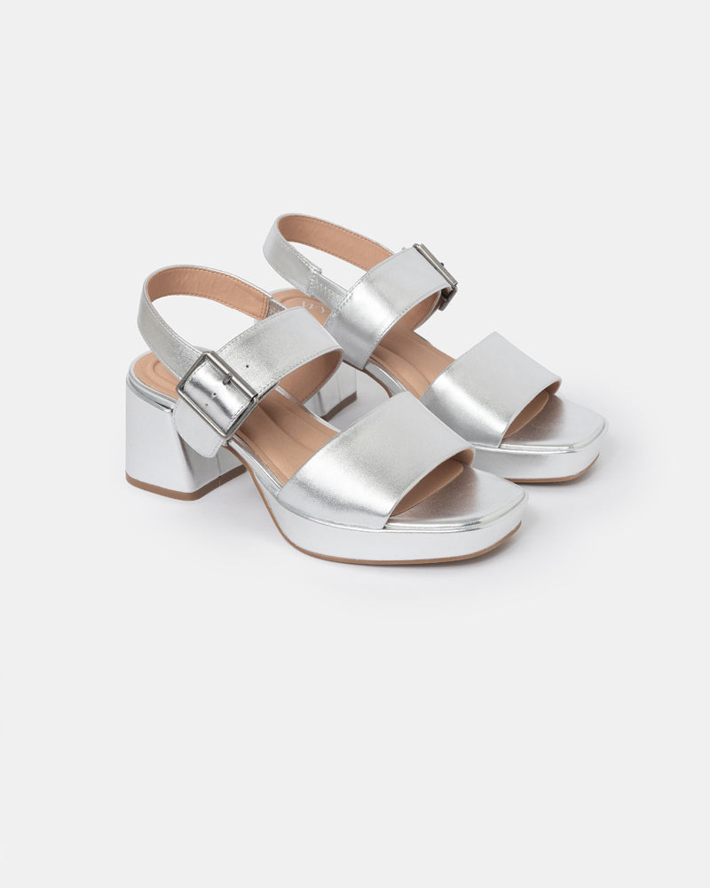 Monroe Two-Strap Platform Sandals