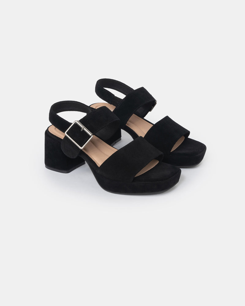 Monroe Two-Strap Platform Sandals