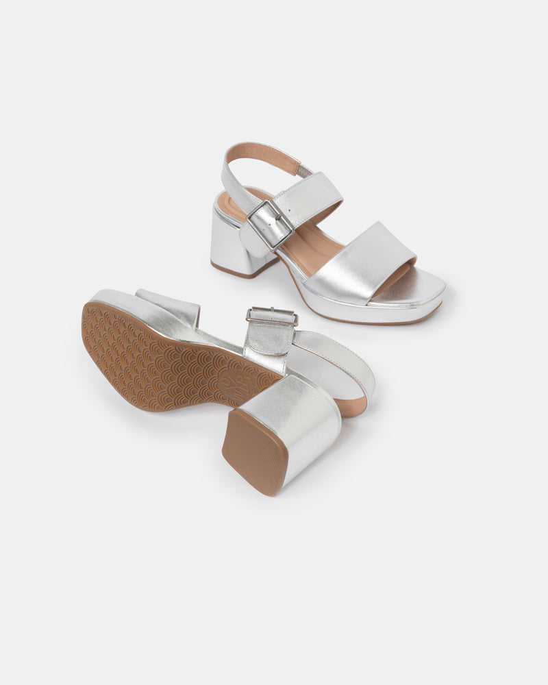 Monroe Two-Strap Platform Sandals