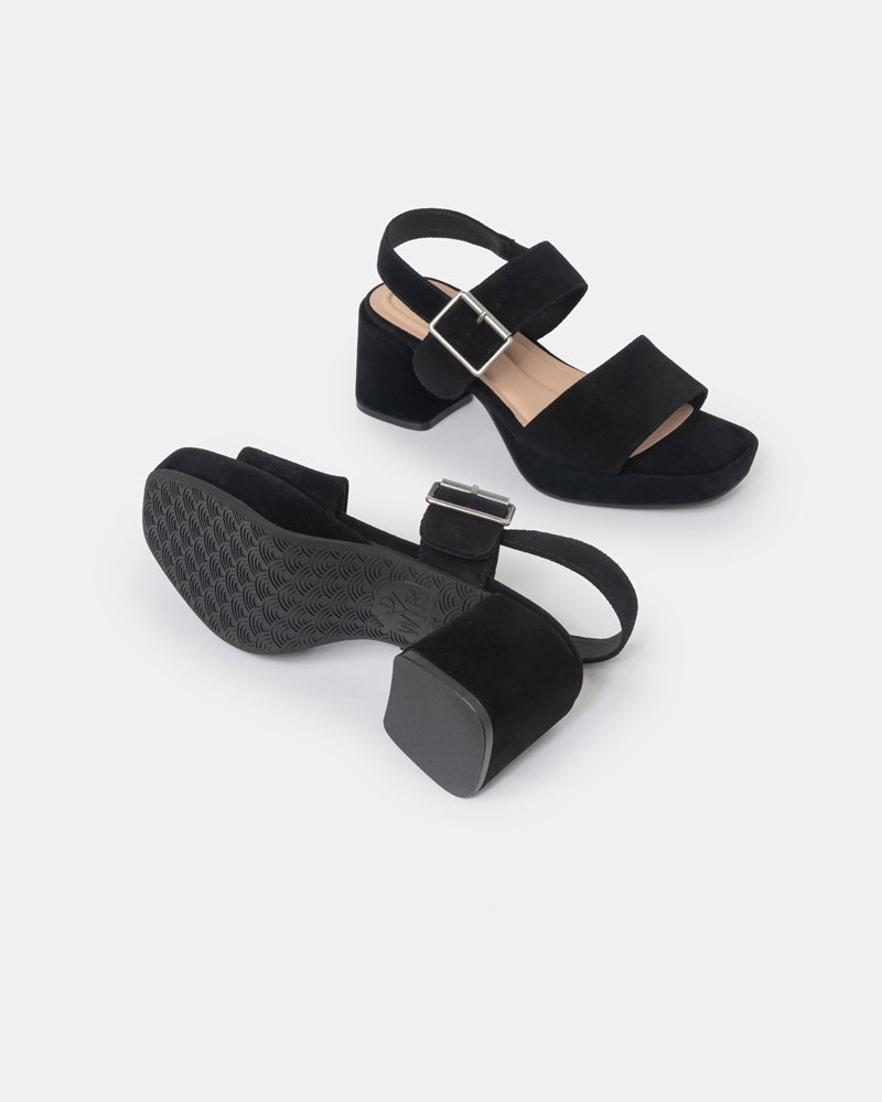 Monroe Two-Strap Platform Sandals