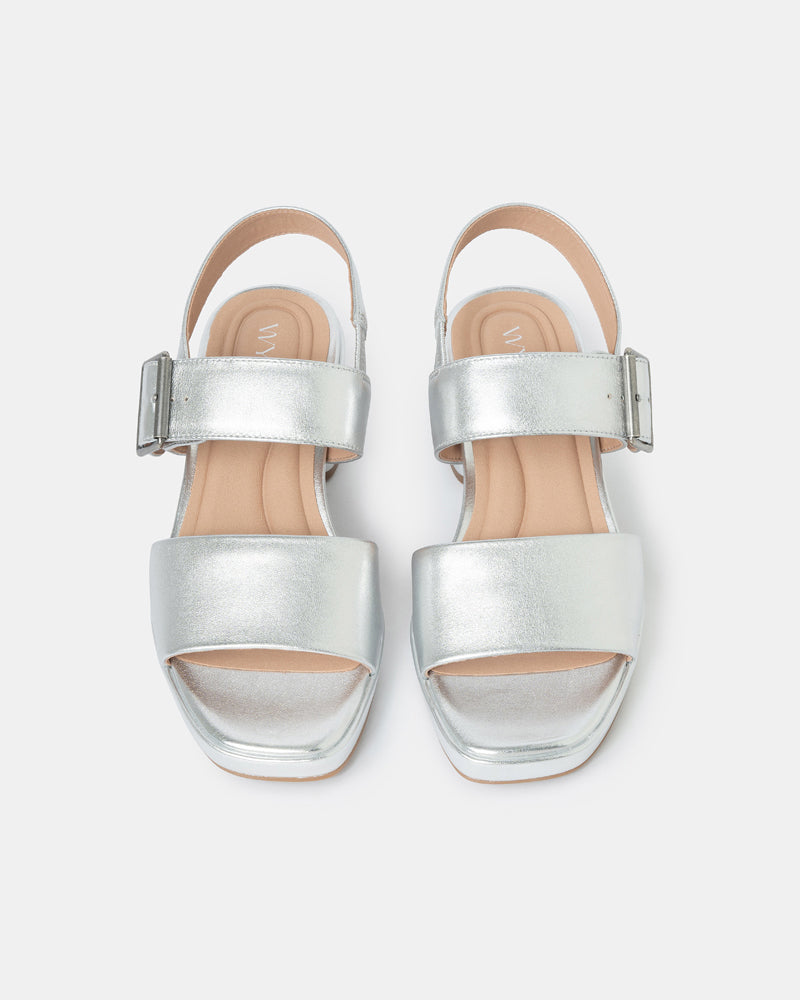 Monroe Two-Strap Platform Sandals