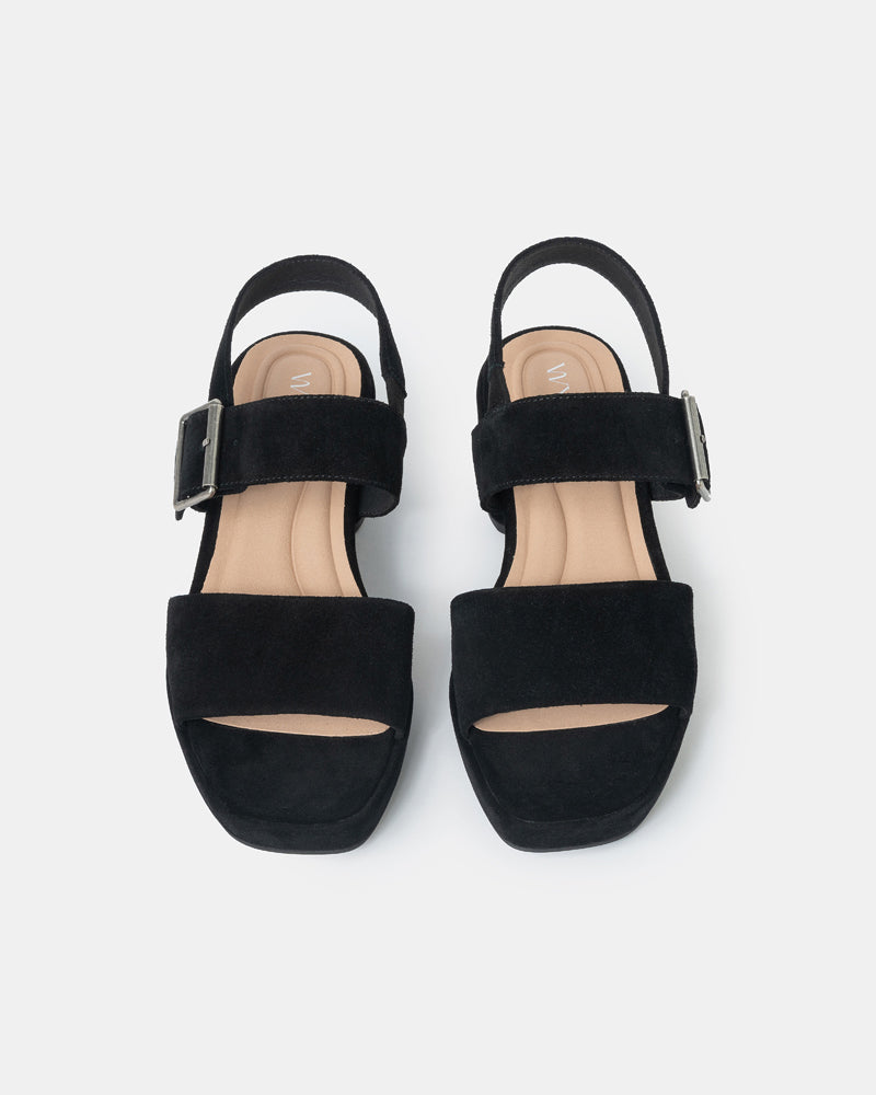 Monroe Two-Strap Platform Sandals