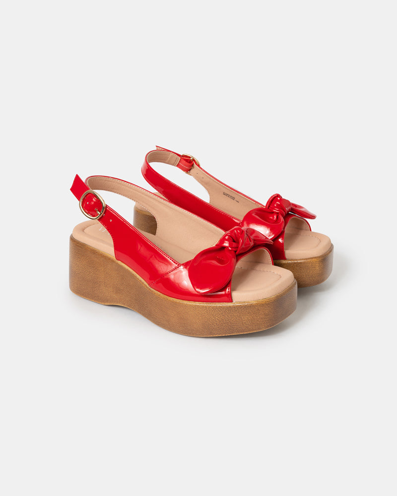 Rosie Vegan Wedge Sandals