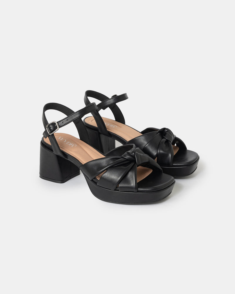 Daisy Vegan Platform Heels