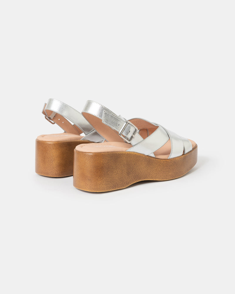 Nina Wedge Sandals