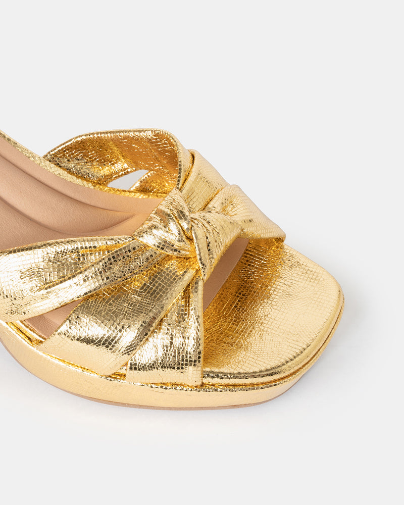 Daisy Vegan Platform Heels