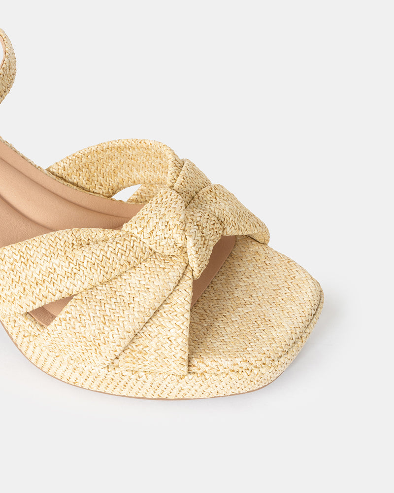 Daisy Vegan Platform Heels