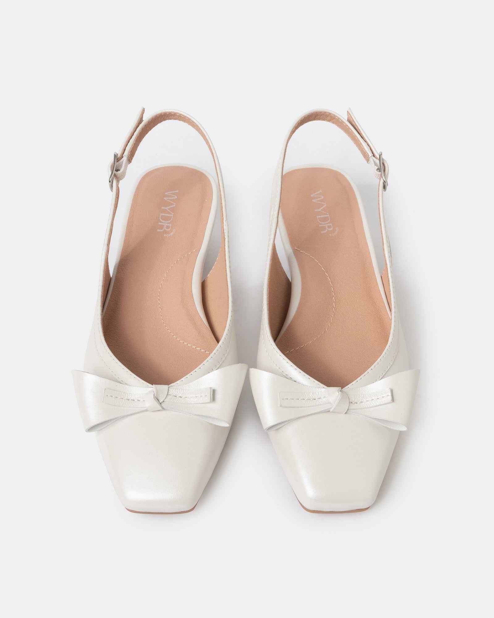 Ivy Bow Bridal Heels