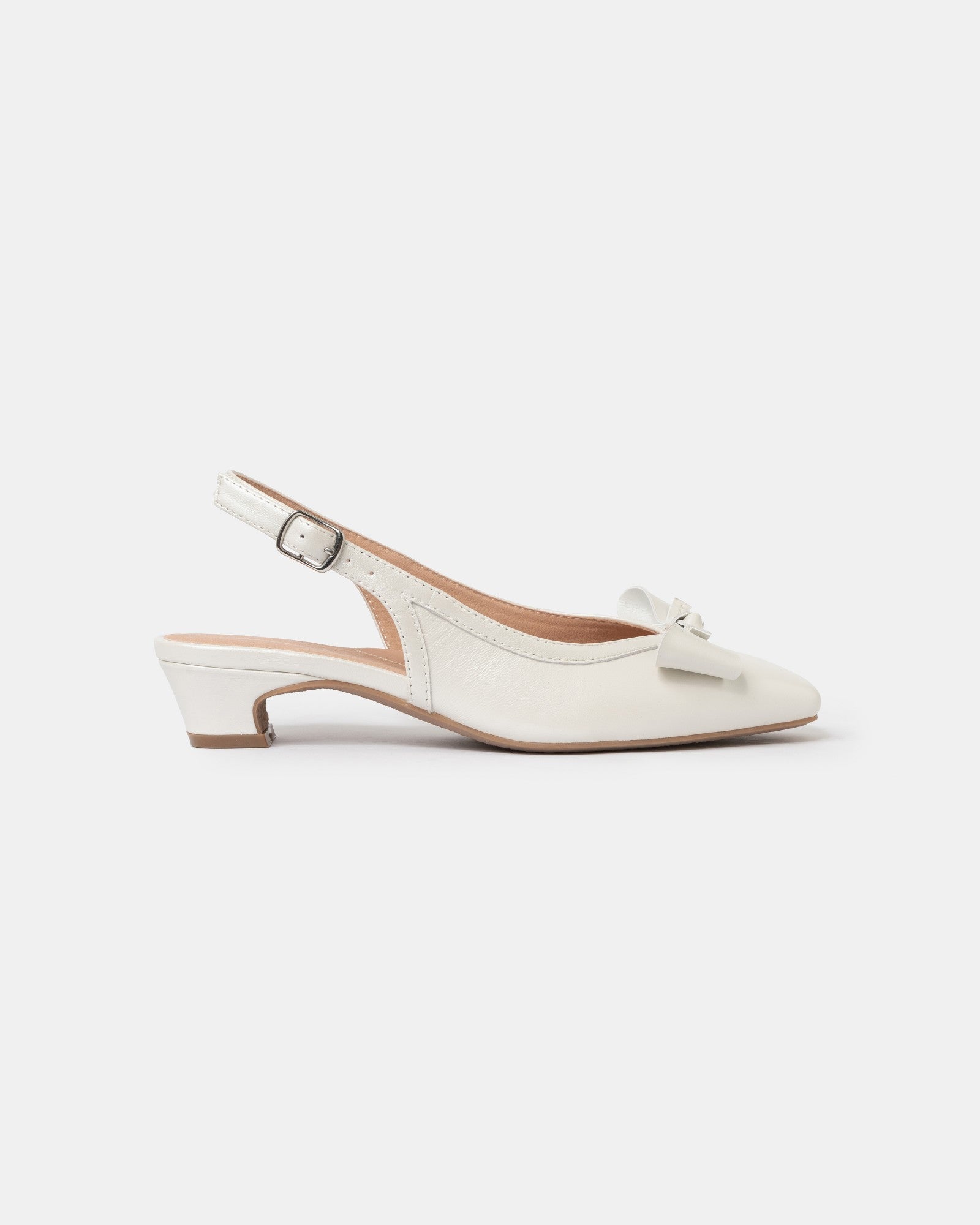 Ivy Bow Bridal Heels
