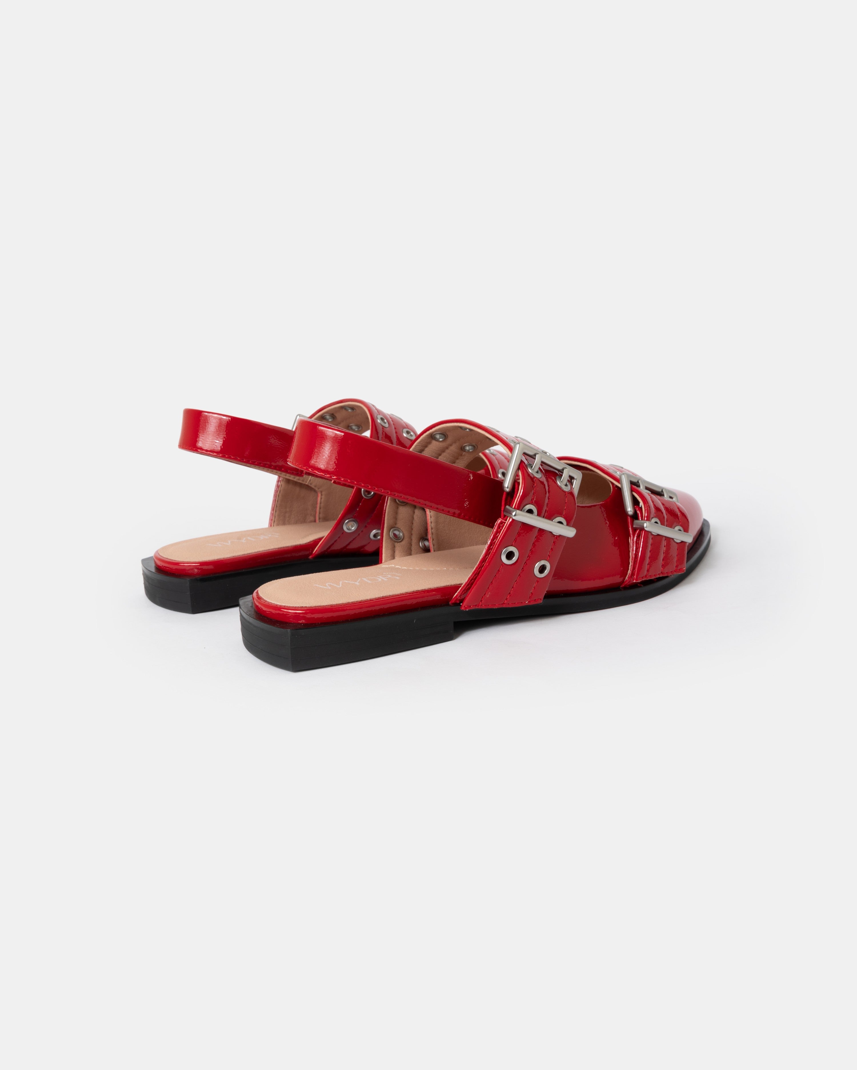 Blondie Pointy Toe Flat Slingback Mary Jane