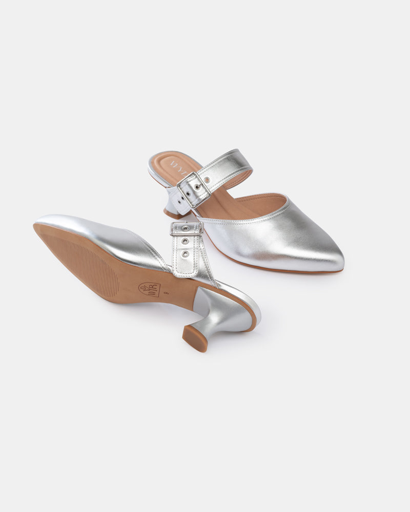 Ingrid Pointy Toe Kitten Heels