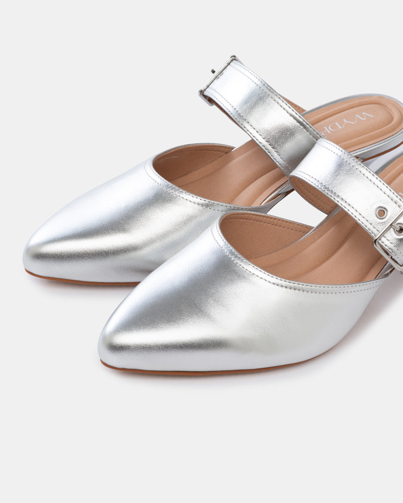 Ingrid Pointy Toe Kitten Heels