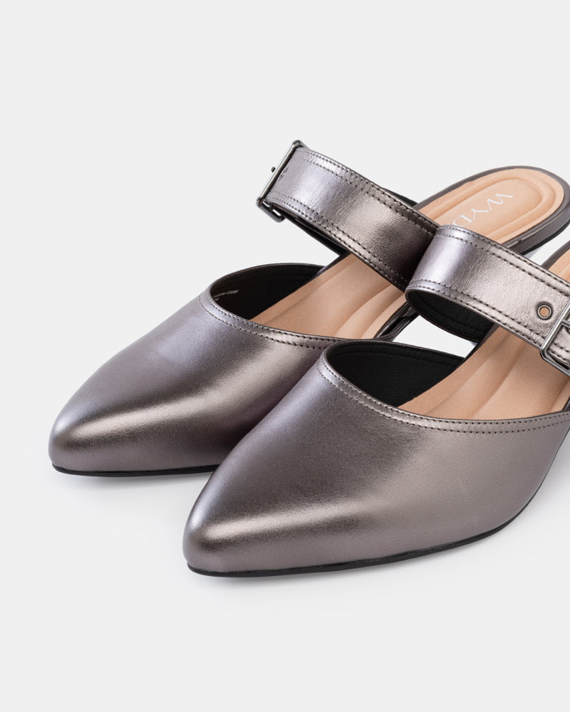 Ingrid Pointy Toe Kitten Heels