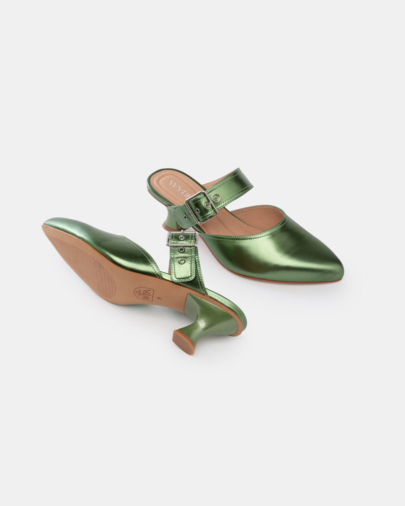 Ingrid Pointy Toe Kitten Heels