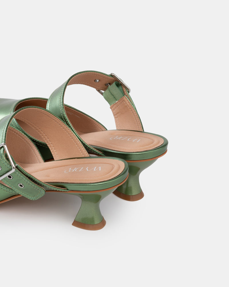 Ingrid Pointy Toe Kitten Heels