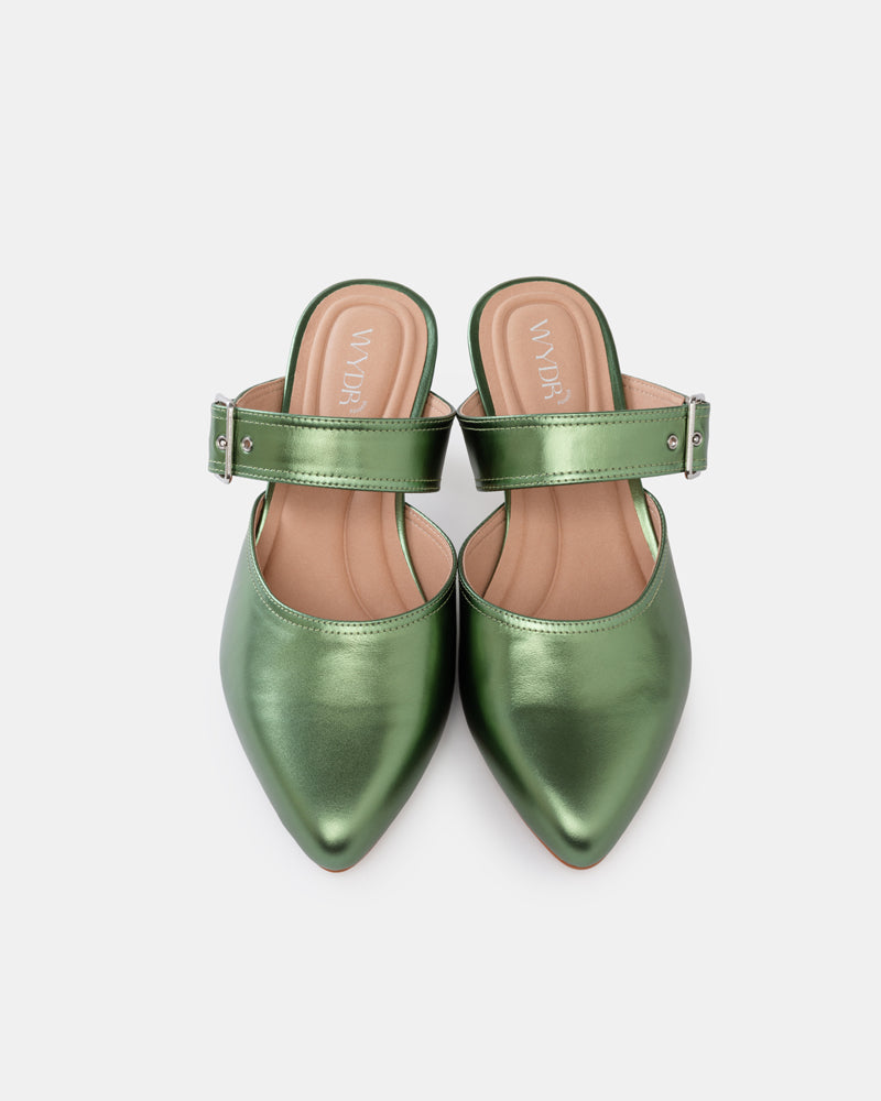 Ingrid Pointy Toe Kitten Heels