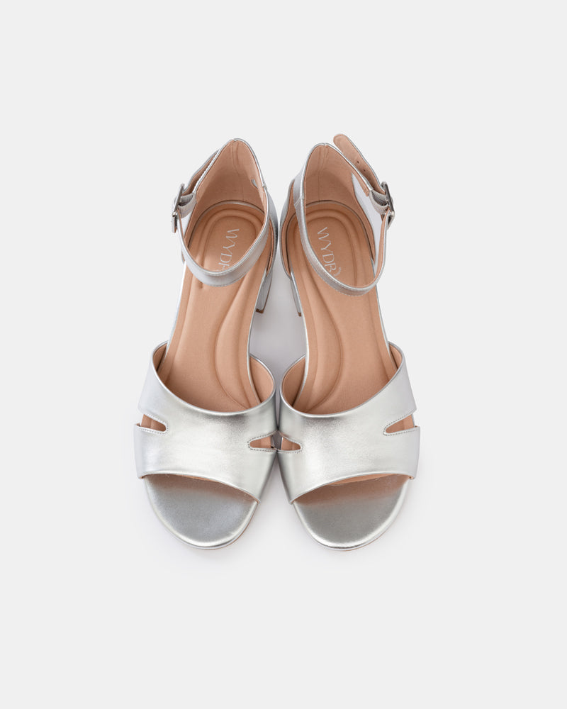 Kelly Block Heel Ankle Sandals