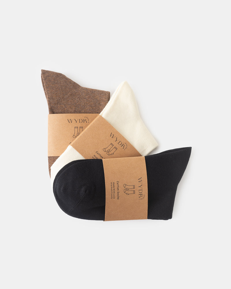 3-Pair Above Ankle Socks