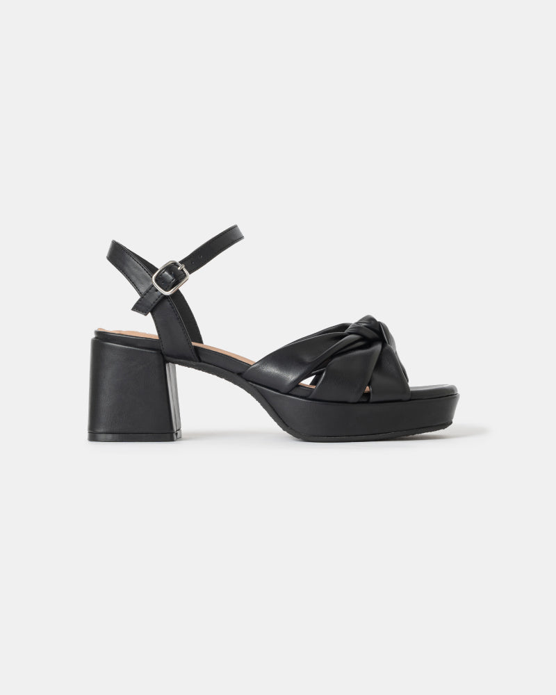Daisy Vegan Platform Heels