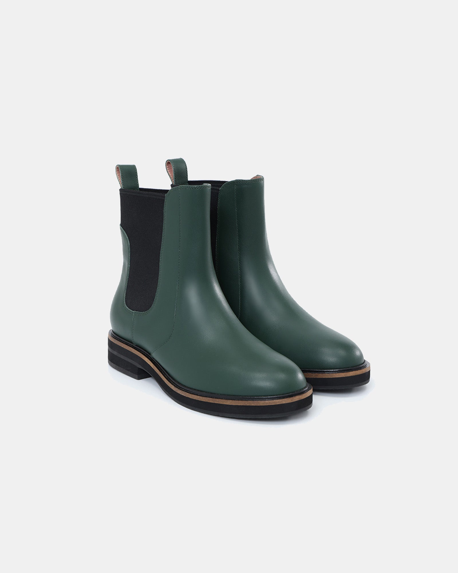 Dark green clearance chelsea boots