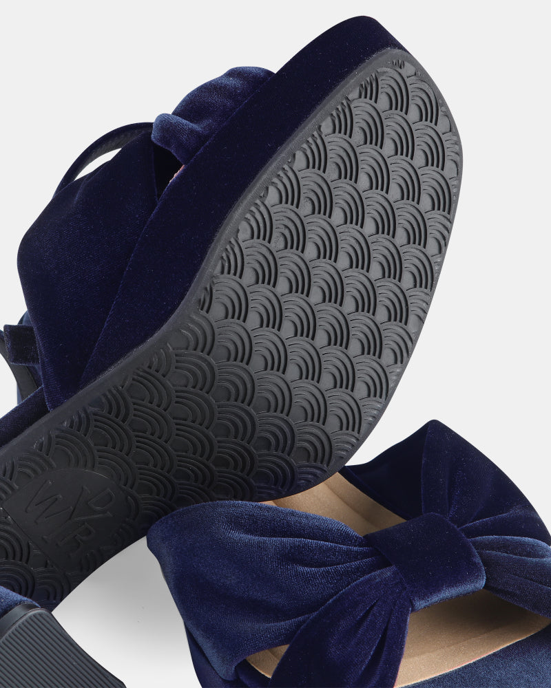 Darcy Pleated Platform Sandals