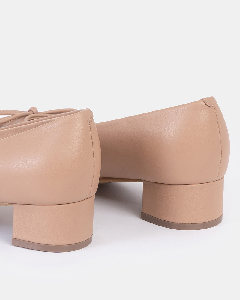 Greta Toe Cap Ballet Pump