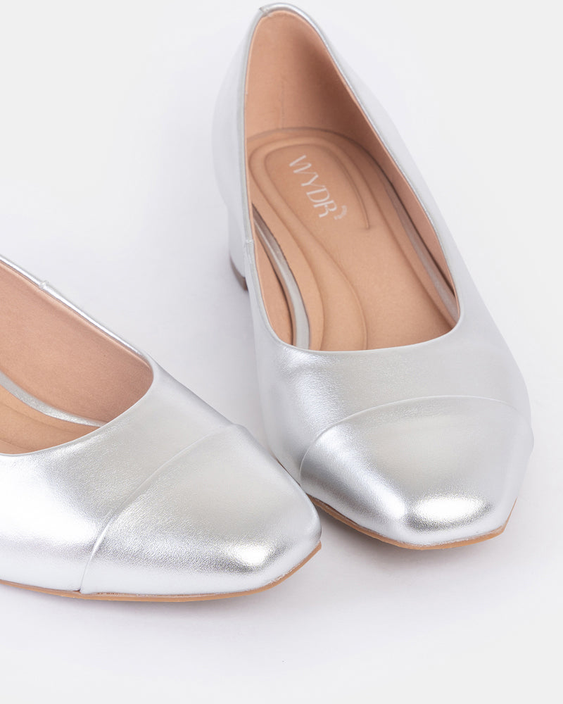 Gabby Toe Cap Ballet Pump