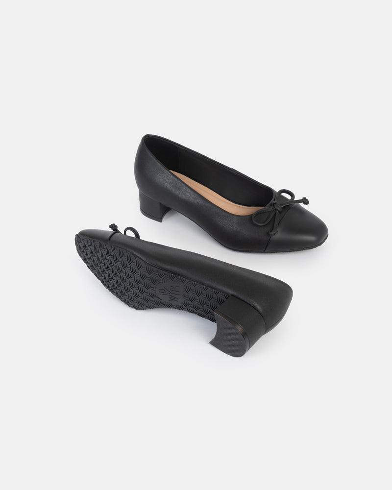 Greta Toe Cap Ballet Pump