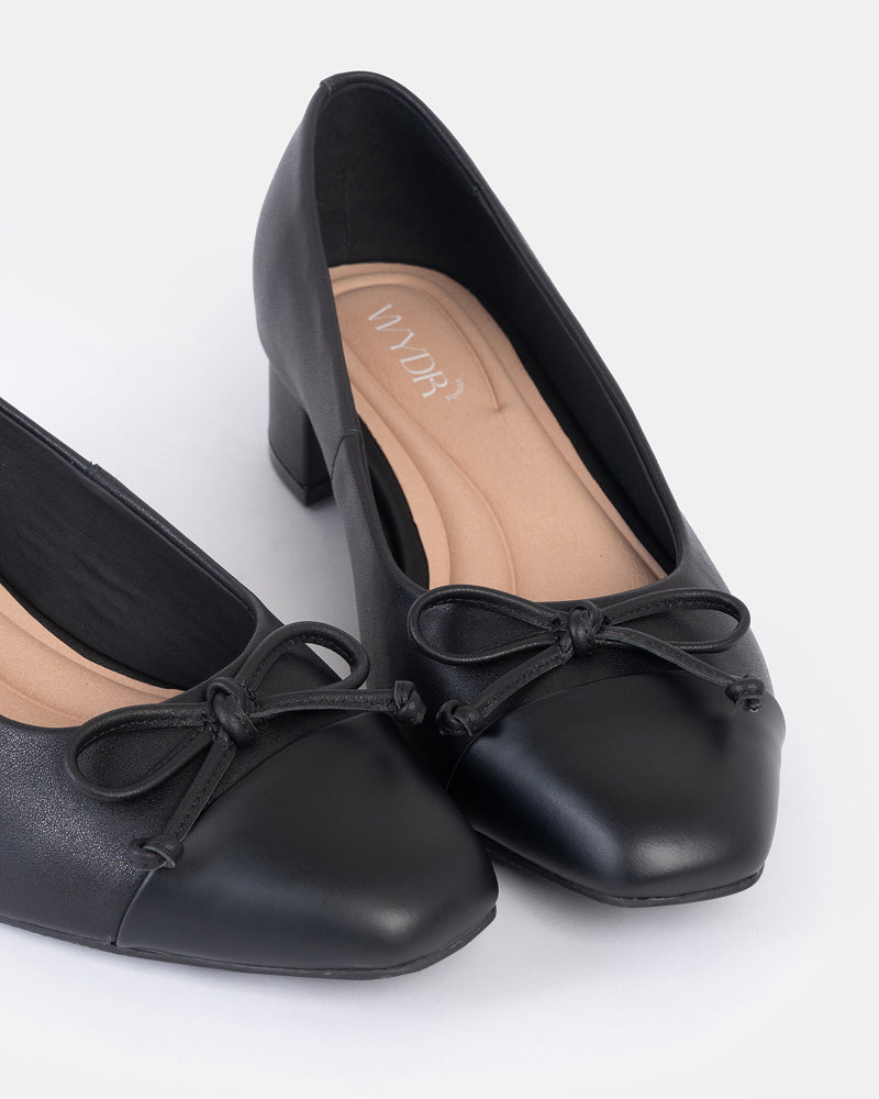 Greta Toe Cap Ballet Pump