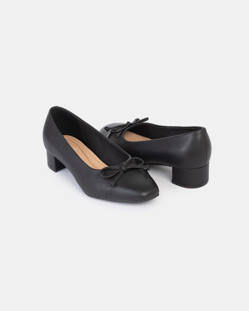 Greta Toe Cap Ballet Pump