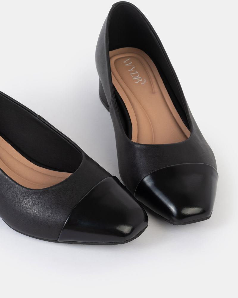 Gabby Toe Cap Ballet Pump