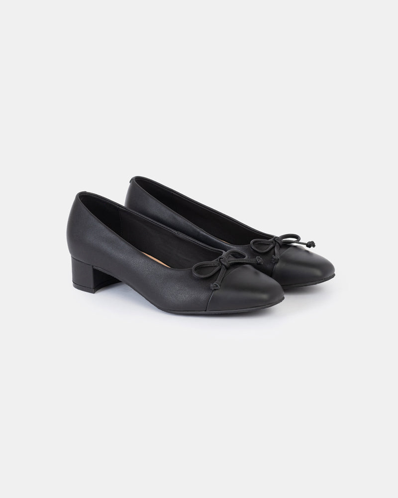 Greta Toe Cap Ballet Pump