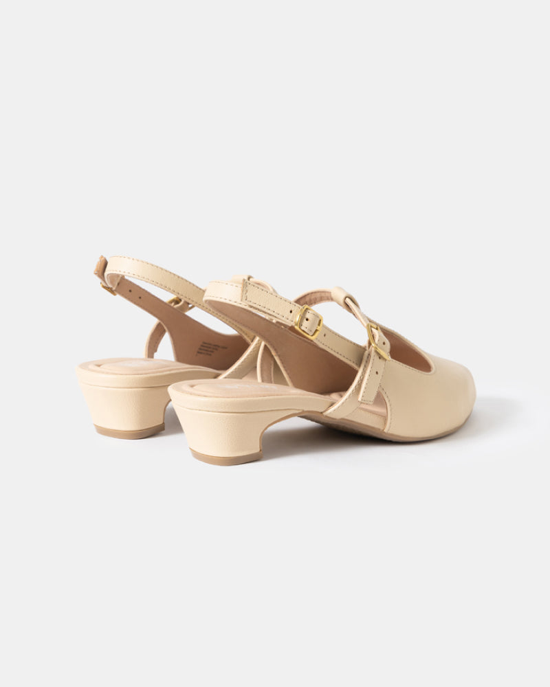 Inez Pointy Toe T-Strap Mary Jane