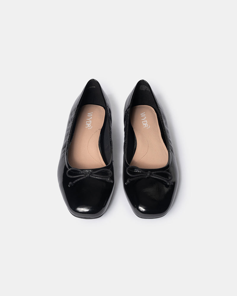 Clara Square Toe Ballet Flats